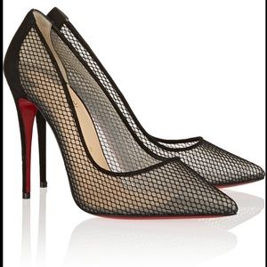 *Christian Louboutin*- Black Follies Resille